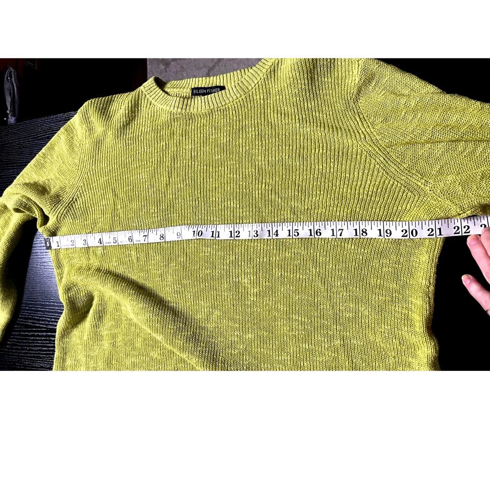 Eileen Fisher Linen Blend Woven Blouse - Picture 4 of 8